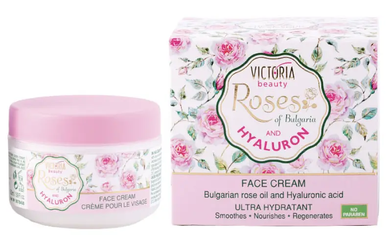 Roses of Bulgaria and Hyaluron Face Cream