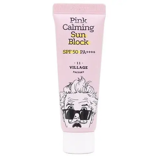 Village 11 Factory Pink Calming Sun Block SPF50+ PA++++
