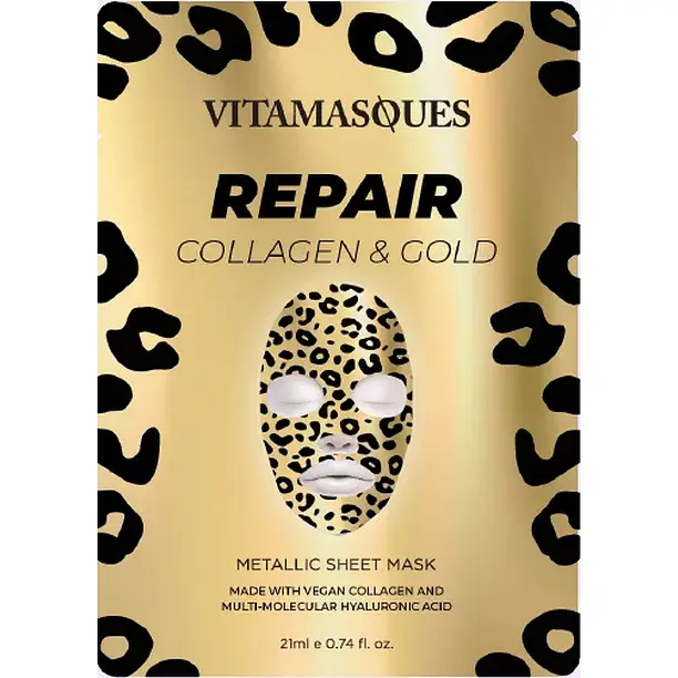 Repair Metallic Sheet Mask (Vegan Collagen and Hyaluronic Complex)