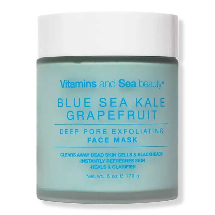 Blue Sea Kale Grapefruit Deep Pore Exfoliating Face Mask