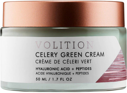 Volition Beauty Celery Green Cream with Hyaluronic Acid + Peptides