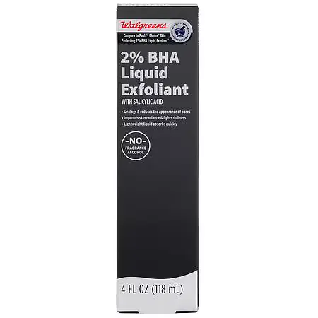 Walgreens 2% BHA Liquid Exfoliant With Salicylic Acid