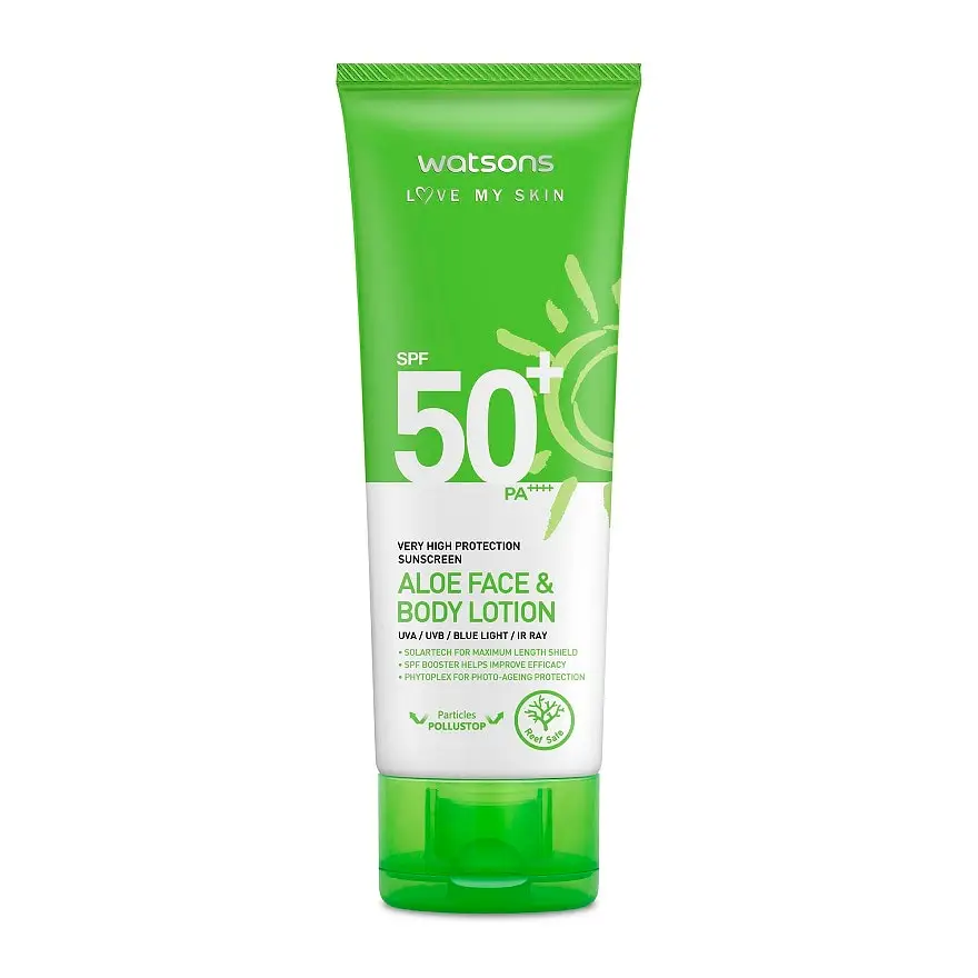 Aloe Vera Sunscreen Face & Body Lotion SPF50+ PA++++