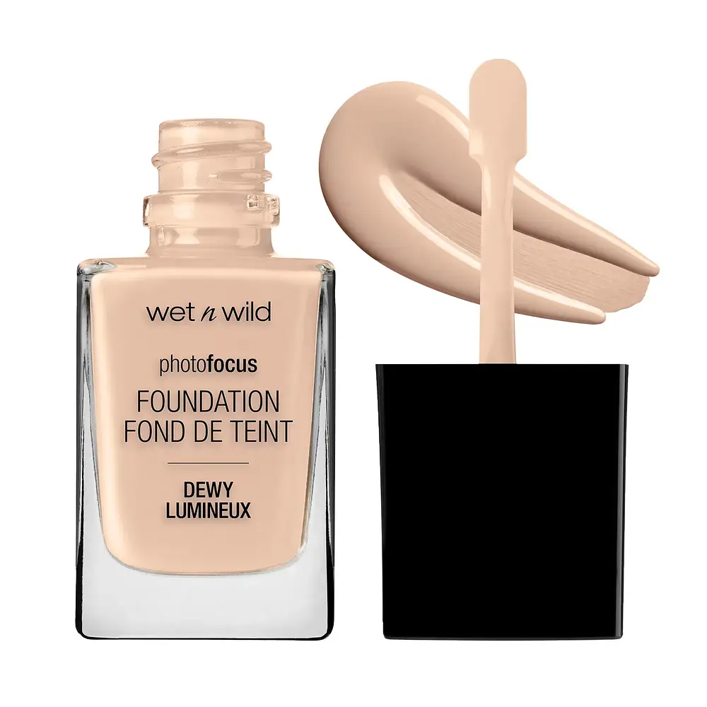 Wet n Wild Photo Focus Dewy Liquid Foundation Makeup Rose Ivory