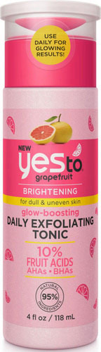 Yes To Grapefruit Glow-Boosting Daily Exfoliating Tonic