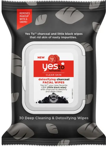 Tomatoes Detoxifying Charcoal Facial Wipes