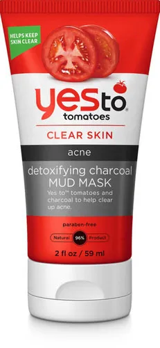 Tomatoes Detoxifying Charcoal Mud Mask