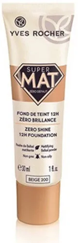 Yves Rocher Zero Shine Foundation - Beige 200