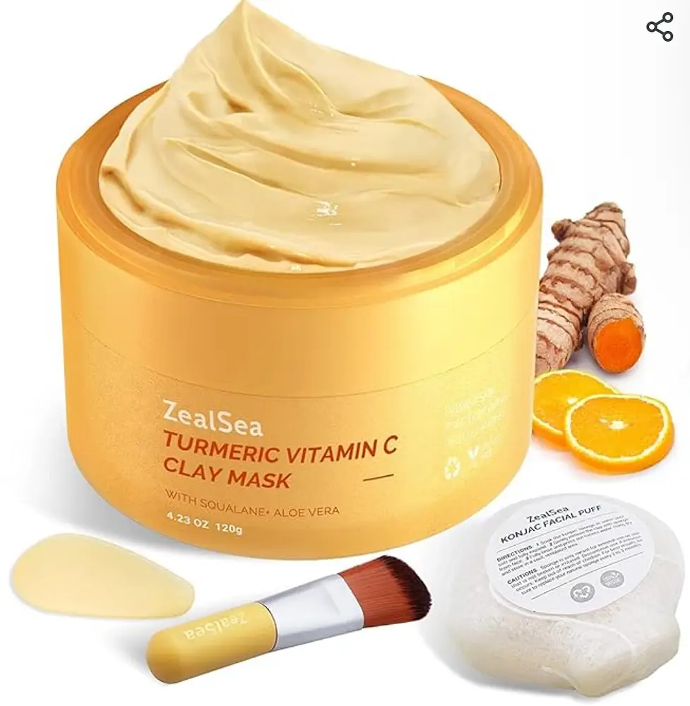 Turmeric Vitamin C Clay Mask